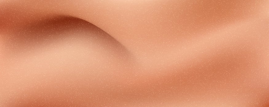 Trendy peach pink fuzz gradient. Abstract blurred background. Grainy texture soft gradient template for your graphic design, banne vector