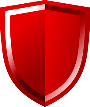 Shield protection icon png