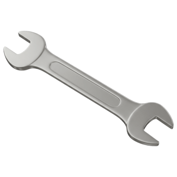 A Mechanic or Plumber's Tool. Cut Out, Clipping Path Isolated on Transparent Background. png