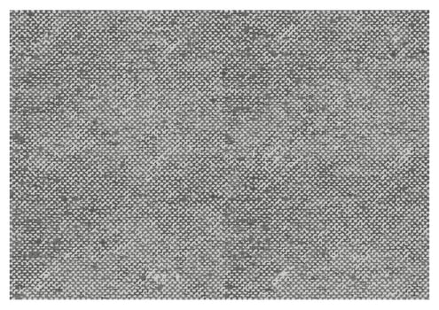 Black grunge half tone dots pattern fabric texture vector