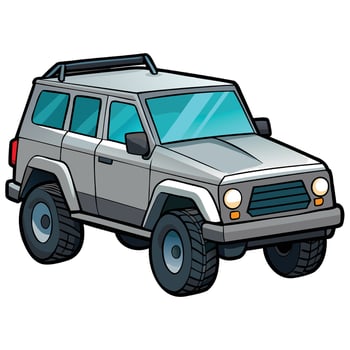 Family SUV Transport Illustrations vector
