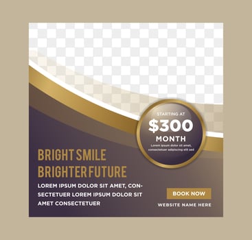 gradient gold purple design background. square banner .Social media story and post frame templates. . Mock up for personal blog or shop.Layout for promotion. space for photo. vector
