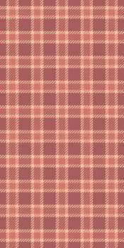 Fashioned textile fabric pattern, glamor tartan background. Traditional texture check seamless plaid in red and orange colors. vector