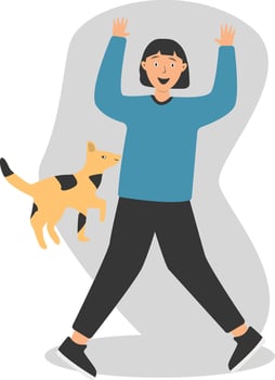 Young Woman Mental Disorder vector