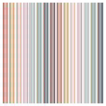 Colorful striped wallpaper featuring vibrant stripes against a clean white background. vector