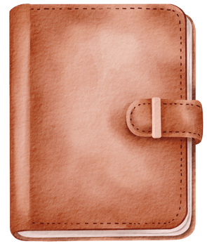 Notebook watercolor clipart png