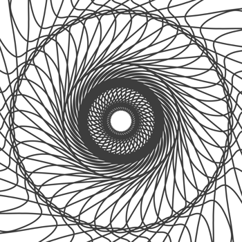 mesmerizing swirl with dotted patterns png