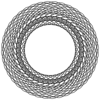 radiating curves in perfect symmetry png