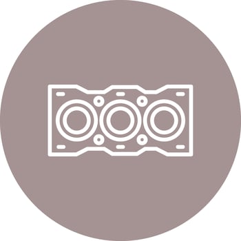 Gasket Creative Graphic Grid Symbol vector