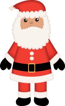 Santa Claus in Classic Red Suit, Santa Character png