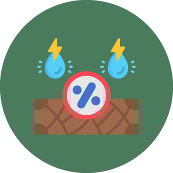 Drought HighTech Frame Token vector