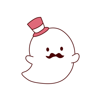 cute ghost stickers with transparent background png