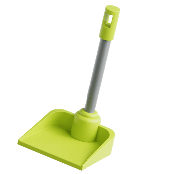 Dustpan 3D Illustration png