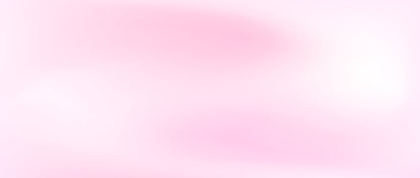 Abstract rose gradient background. Blurred light pastel pink texture. Universal liquid pinkish rosy wallpaper. Smooth cotton candy backdrop for banner, poster, flyer, presentation. vector