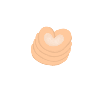 Cashew Butter Cookie Cute Spiral Biscuit Illustration png