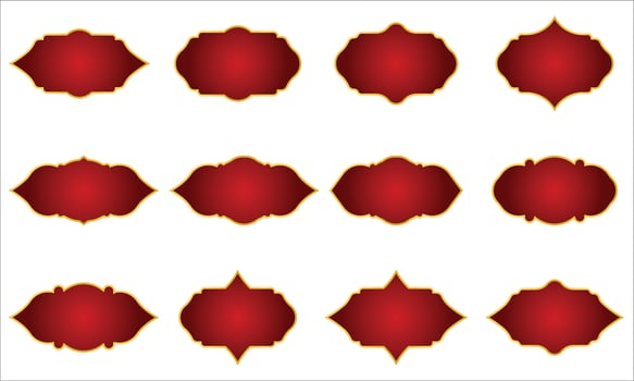 Collection of Decorative Frames vector