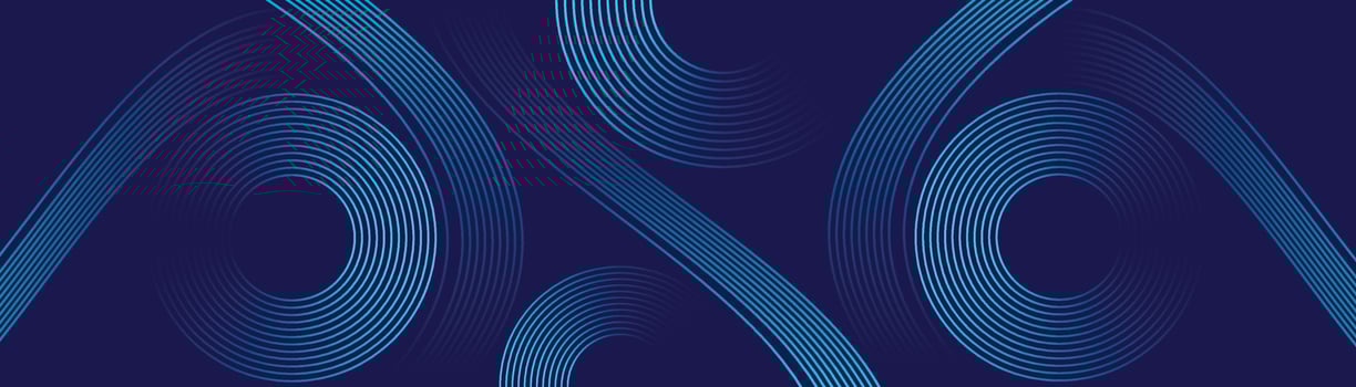 Geometric shapes. Modern shiny blue gradient lines. Futuristic technology concept. Blue abstract background vector