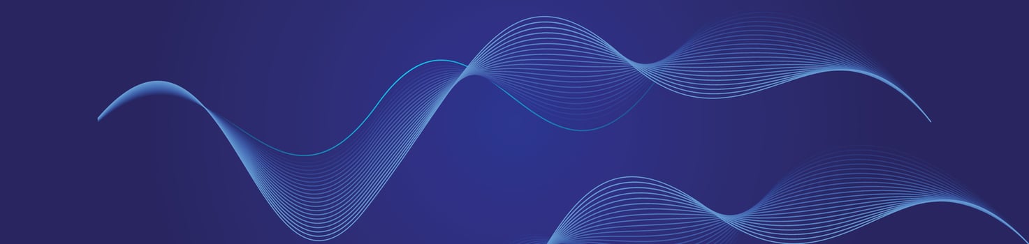 Abstract Blue Wave Background. Modern Digital Flow Design vector