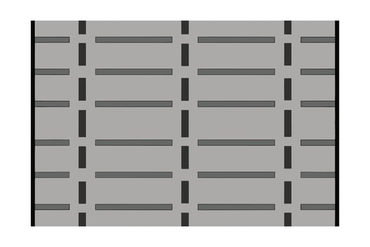 Geometric gray pattern with rectangular shapes vertical lines on rectangles vector