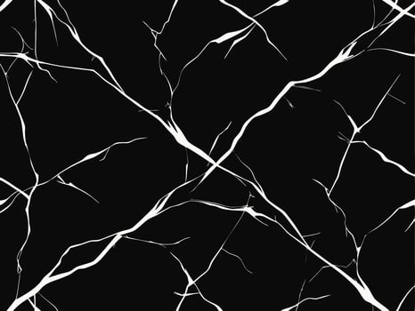 Black Marble with Subtle Veins Pattern. vector