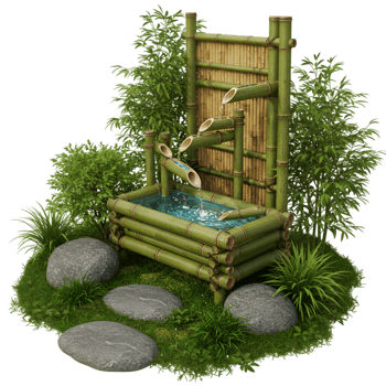 Green plants growing in natural garden or forest environment environment png