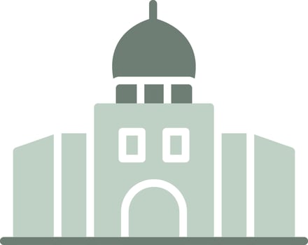 Mosque Of Cordoba Spanish Landmark Design vector
