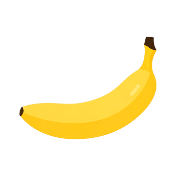 Banana Fruit Illustration png