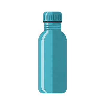 Blue Bottle Drink Illustration png