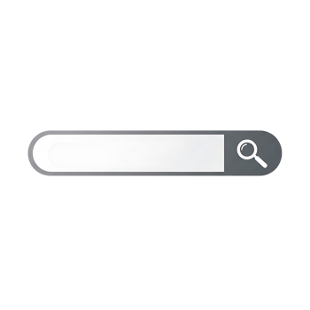 Search Bar with Magnifying Glass png