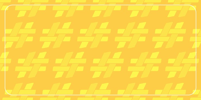 Yellow-orange background with hashtag pattern. Template design for banners, posters, greeting cards, and social media. vector
