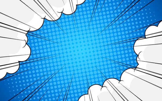 background with clouds vector