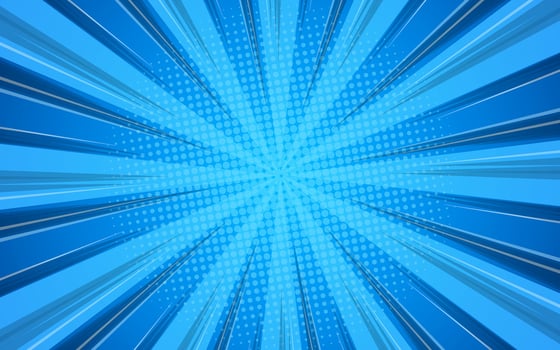 Comic book halftone vector