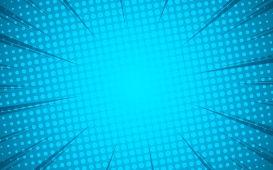 Pop art comic background with halftone dots. vector
