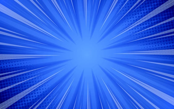 Abstract comic explosion vector