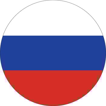 Circle Russia Flag Europe Country vector