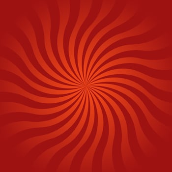 red color creative wave sunbrust rays line pattern background vector