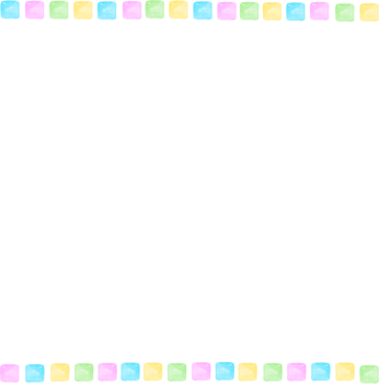 Colorful Rainbow Line Frame Border png