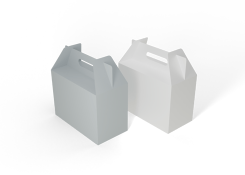 Handle Box for Packaging Designers png