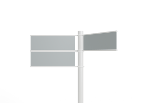 Directional Street Sign png
