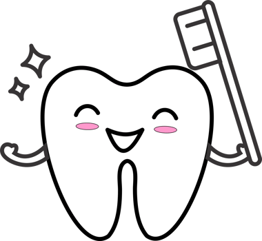 The tooth smile tooth brush very happy png