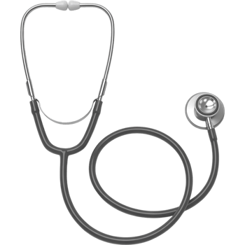 Gray Medical Stethoscope png