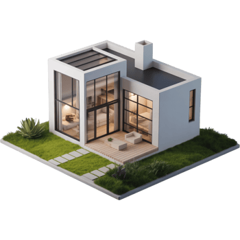 Minimalist Modern House png