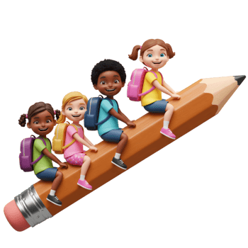 Children sledding with winter outdoor fun and snow activity png