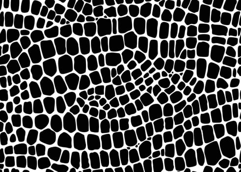 Crocodile skin seamless pattern design texture pattern, animal skin pattern vector
