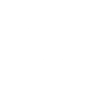 Minimalist White User Illustration png