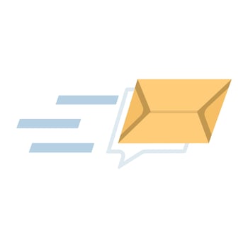 Send emails quickly and easily. Send online email newsletters. Email marketing campaigns, newsletter subscriptions, online announcements to customers, digital advertising. Flat design illustrations. vector