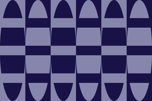 A blue black checkered pattern vector