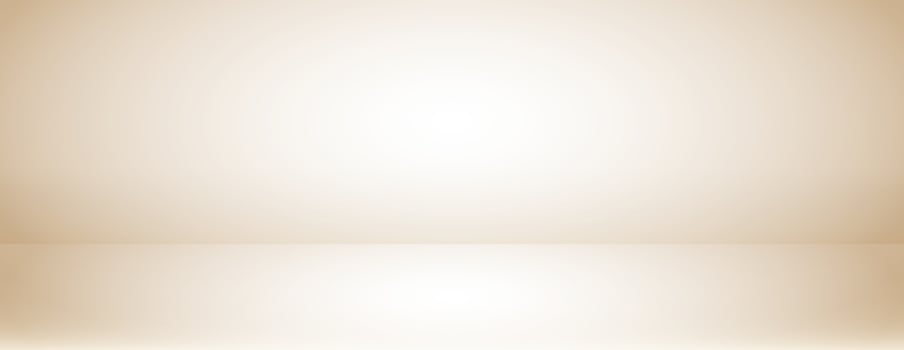 Beige studio room design concept. Light brown platform display background. Ecru wall or floor surface backdrop for presentation, mockup template, product showcase. Soft gradient wallpaper vector