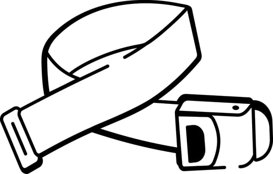 A sketchy style icon showing tourniquet vector