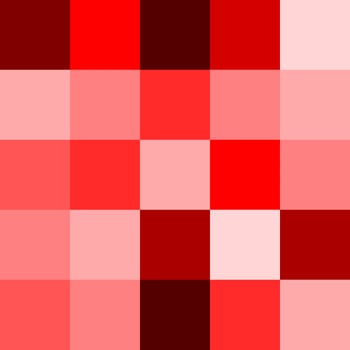 red mosaic abstract squares background vector